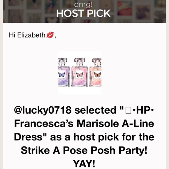 🆕•HP• Francesca’s Marisole A-Line Dress - Picture 8 of 8